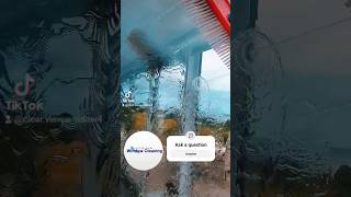 Slow Motion Waterfall Effect With Our Water Fed Pole System Clear View Window Cleaning