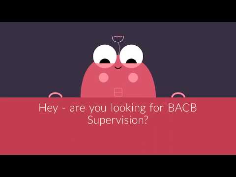 Video: Hvor mange timers supervision har en Bcba brug for?