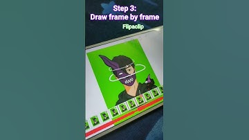 2D Animation Tutorial using Medibang paint and Flipaclip || Corpse Husband Fan Art #shorts