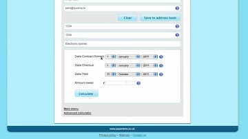 Retrospective Late Payment Demands - Advanced Late Payment Interest Calculator