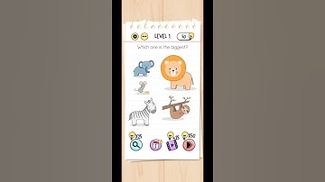 Brain Test Level 1 Tricky Puzzle -  #braintesttrickypuzzles