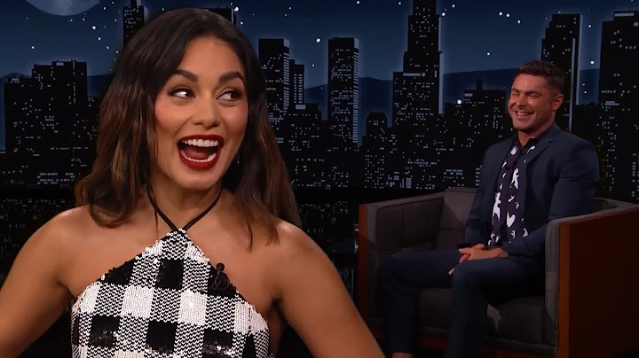 Zac Efron Surprises Vanessa Hudgens on The Toonight Show!