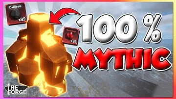 The Forge *UPDATED* Best Volcanic Rock 100% Mythic Farm Spots Fast + Full Guide! (CODE)