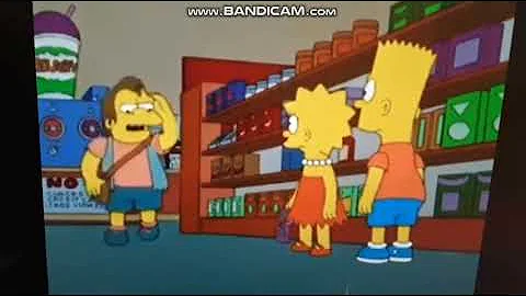 Rebecca Punches Nelson muntz