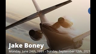 Memorial Service for Jake Boney