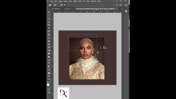 How to crop your image in circle shape in Photoshop.  Subscribe for more