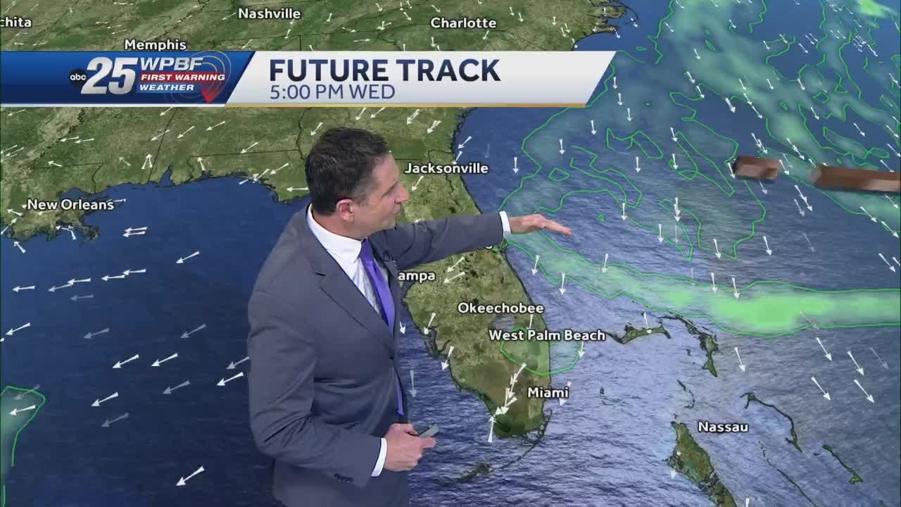 Two cold fronts on the way to South Florida - YouTube