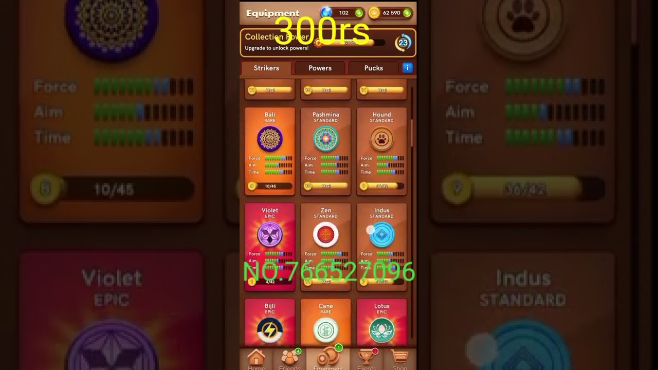 Carrom Pool ID Sale In Lowest Price Only 300rs 