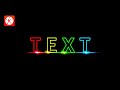 How to make a LIGHT TEXT in Kinemaster | Kinemaster Tutorials | Tech Share Tamil