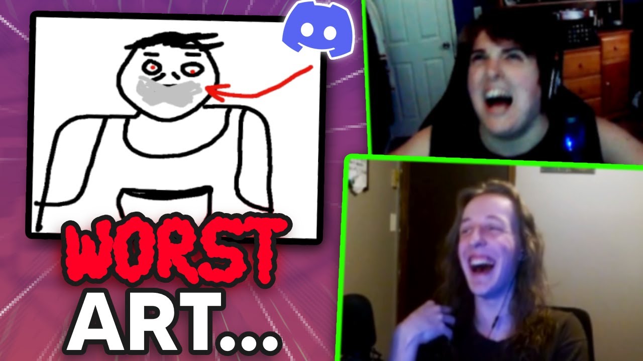 REACTING TO THE MOST CURSED ART IN DISCORD
