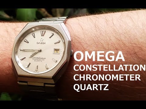 omega constellation chronometer quartz