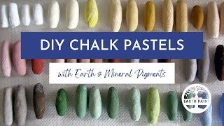 DIY Chalk Pastels | Eco Art Supply Tutorial with Earth & Mineral Pigments