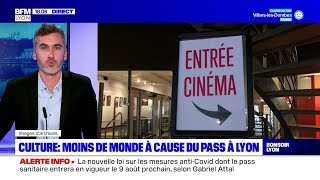 Culture : moins de visiteurs à cause du pass sanitaire à Lyon