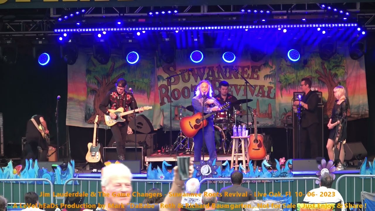 Jim Lauderdale & The Game Changers - Suwannee Roots Revival - Live Oak, Fl  10-  06-  2023