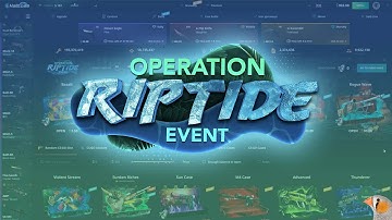 OPERATION RIPTIDE EVENT CASES ON HELLCASE! RIGGED CASE?!
