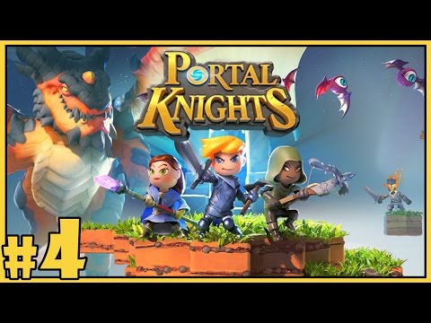 Bone Hunters - Portal Knights Multiplayer - Part 4 [Let's Play Portal Knights Gameplay]