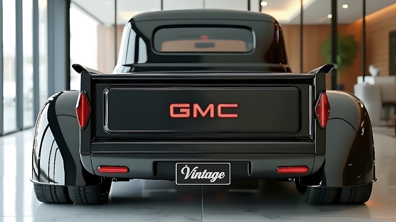 New GMC Vintage Pickup Truck  Classic Style Meets Modern Power | First Look & Review!