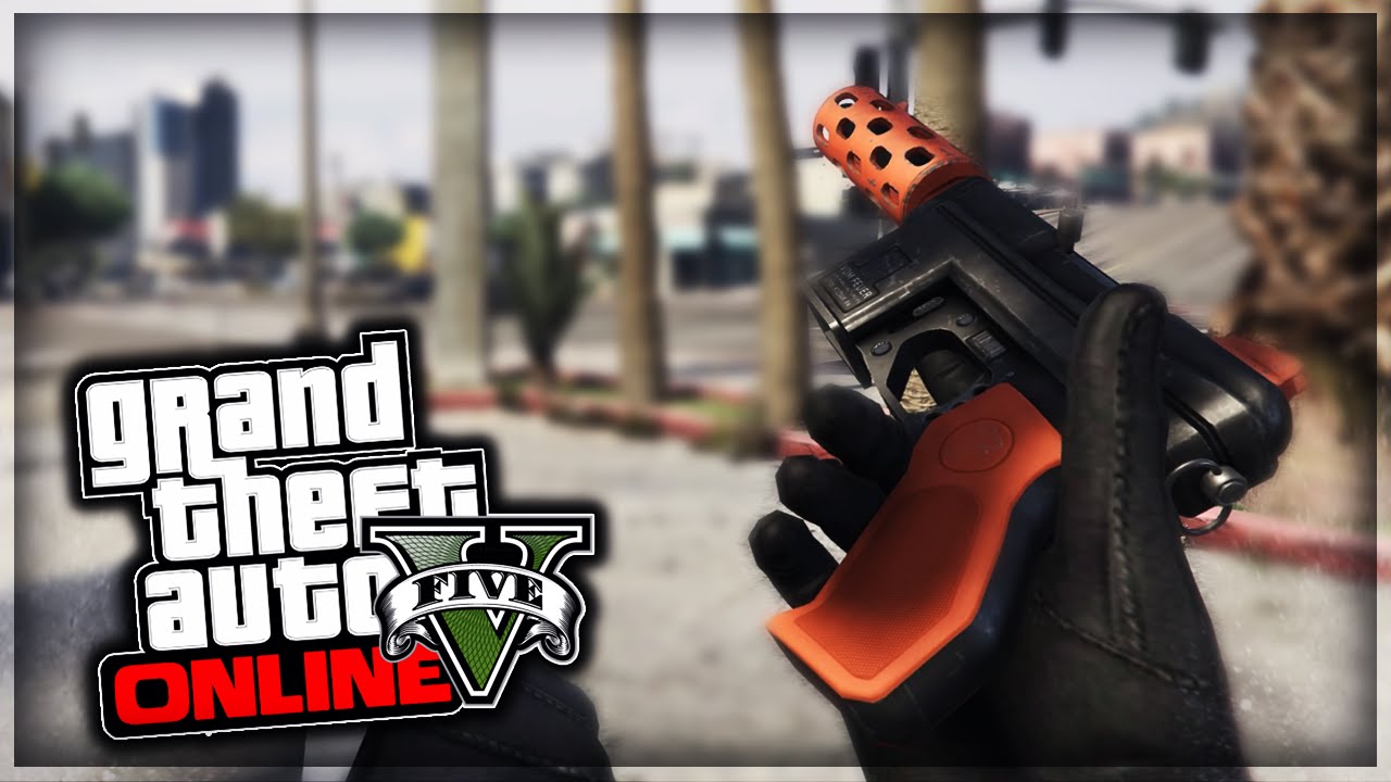 LES NOUVELLES ARMES (MACHETTE, PISTOLET AUTOMATIQUE) - GTA 5 ONLINE