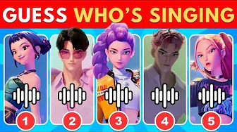 KPop Demon Hunters Song Quiz | Guess Rumi, Jinu, Huntrix
