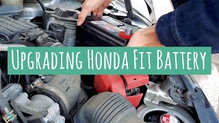 Upgrading 2015 Honda Fit Battery (151R to 51R)