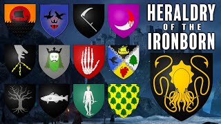 Ironborn Heraldy Explained - Sigils and Symbolism - A Song of ice and Fire - Game of Thrones