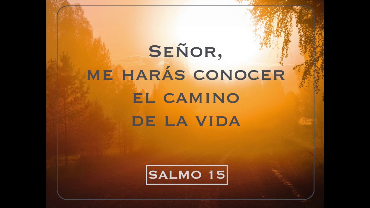 ⁣Señor, me harás conocer el camino de la vida (Salmo 15) | Athenas & Tobías Buteler