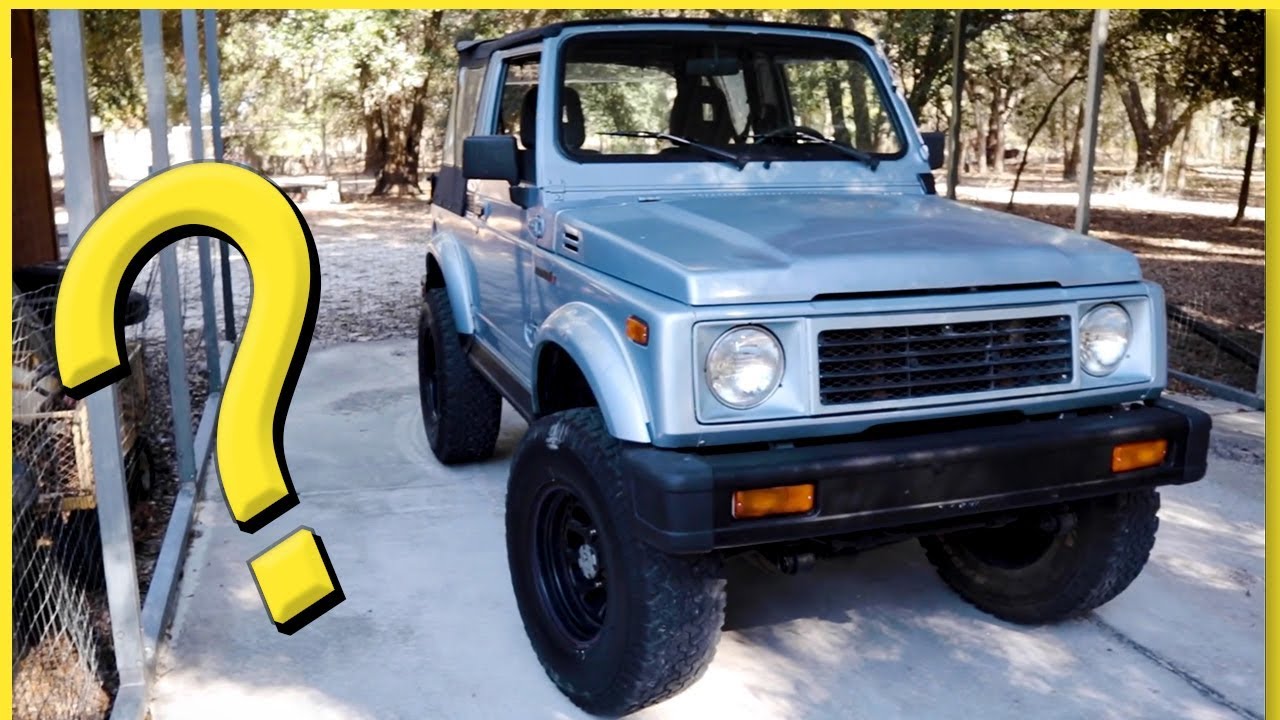 Is This A Good Idea 1990 Suzuki Samurai First Look