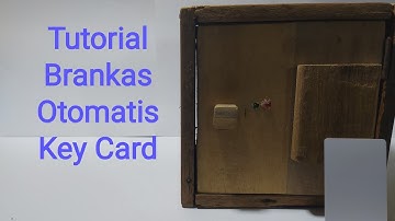 Brankas otomatis Key Card RFID arduino