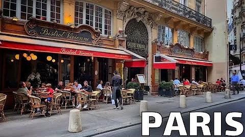 [PARIS 4K] WALK IN PARIS "GALERIE VIVIENNE" (EDITE...