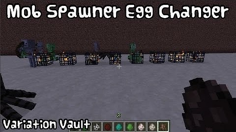 Minecraft Bukkit Plugin - MobSpawnerEggChanger - Change the type of a mob spawner