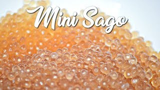 How to Cook Mini Sago (Tapioca Pearl) | ANG SARAP GRABE