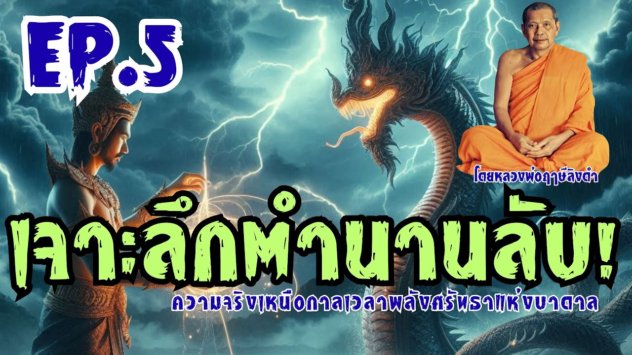 เจาะลึกตำนานลับ! ความจริงเหนือกาลเวลาพลังศรัทธาแห่งบาดาล โดยหลวงพ่อฤๅษีลิงดำ วัดท่าซุง EP.5