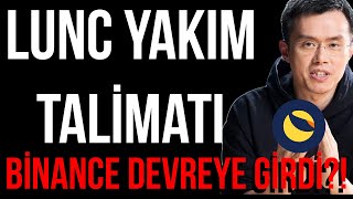 Bi̇nance Lunc Yakim Tali̇mati Cz Bi̇nance Devreye Gi̇rdi̇? Lunc Ustc Yakim Haberi̇
