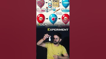 Balloon with science experiment 😱 wow it