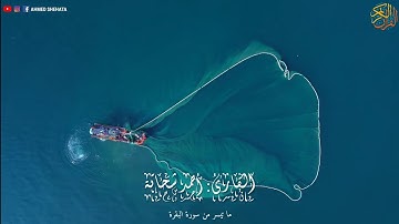 ما تيسر من سورة البقرة | بأسلوب ثابت للقارئ أحمد شحاتة❤️🎧