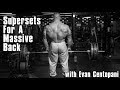 Supersets for a Massive Back with Evan