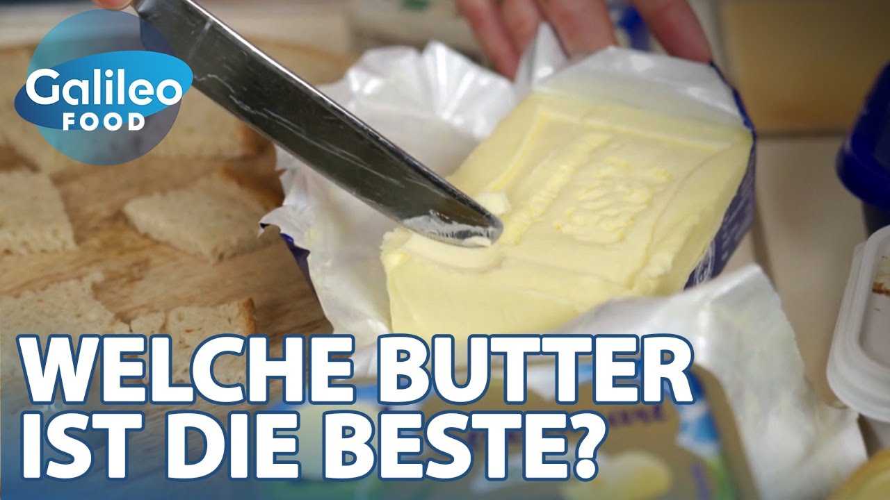 Alles in BUTTER? So findet man sich im BUTTER-Margarine-Dschungel zurecht! | Galileo Food
