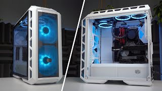 BEST AIRFLOW PC Case Fixes High Temps!? | COOLER MASTER H500M Review