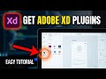 How to download Adobe XD plugins for UI UX workflows - Easy Tutorial