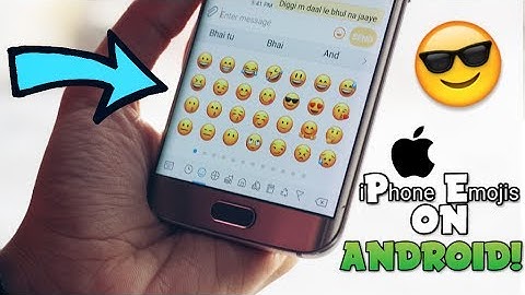 How to Get iPhone Emojis on your ANDROID Phone! [iOS 10]