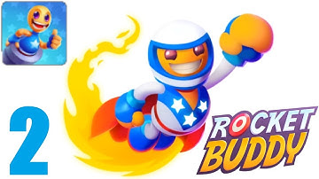 ROCKET BUDDY - Ricochet level 1 - 41 - gameplay ios / android