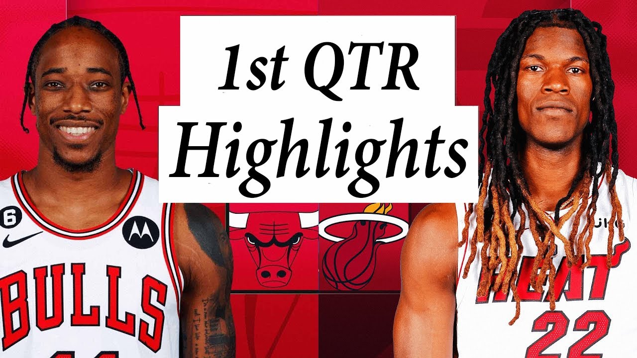 ⁣Chicago Bulls vs. Miami Heat Full Highlights 1st QTR | Apr 14 | 2022-2023 NBA Play-in