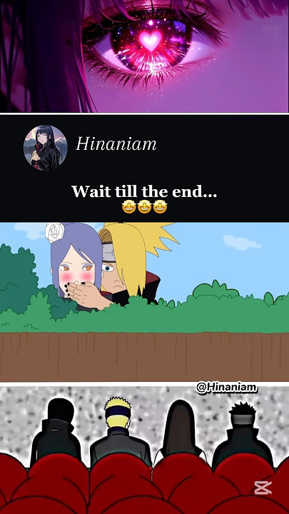 Naruto squad reaction on konan tastes of deidara Hand 🤩🤩🤩