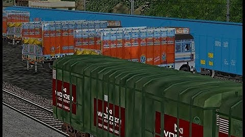 Morning Duty || Wonder Cement Rack Shunting In Surat || IR In MSTS Open Rail