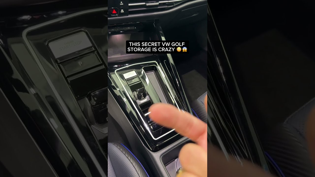 Did You Know About This Secret Phone Storage In The VW Golf 