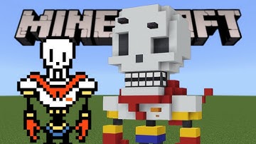 How to build Papyrus in Minecraft (Undertale)