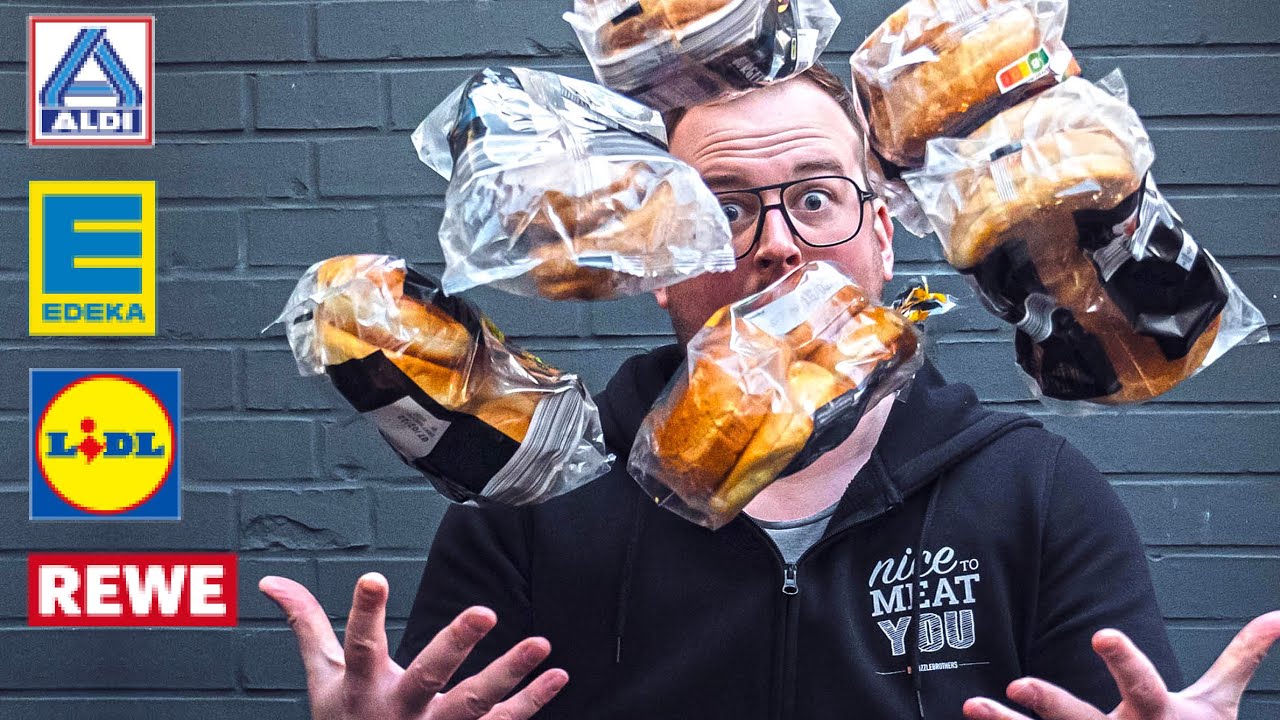 Wir testen HAMBURGER BRÖTCHEN aus dem SUPERMARKT!