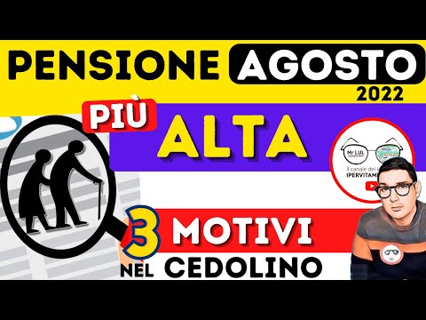 PENSIONI PIU' ALTE AGOSTO e SETTEMBRE 2022 ?? 3 MOTIVI EXTRA nel CEDOLINO ➡ RIMBORSI BONUS 200€ 655€