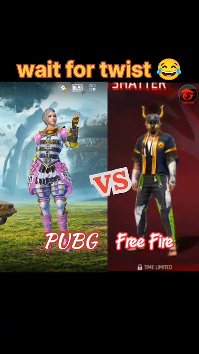 pubg vs free fire tik tok shayari whatsapp status 😂🤣😂🤣😂🤣 #shorts