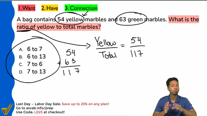 ASVAB Arithmetic Reasoning - How to Set Up and Solve Ratio and Proportion Word Problems (Last Call!)